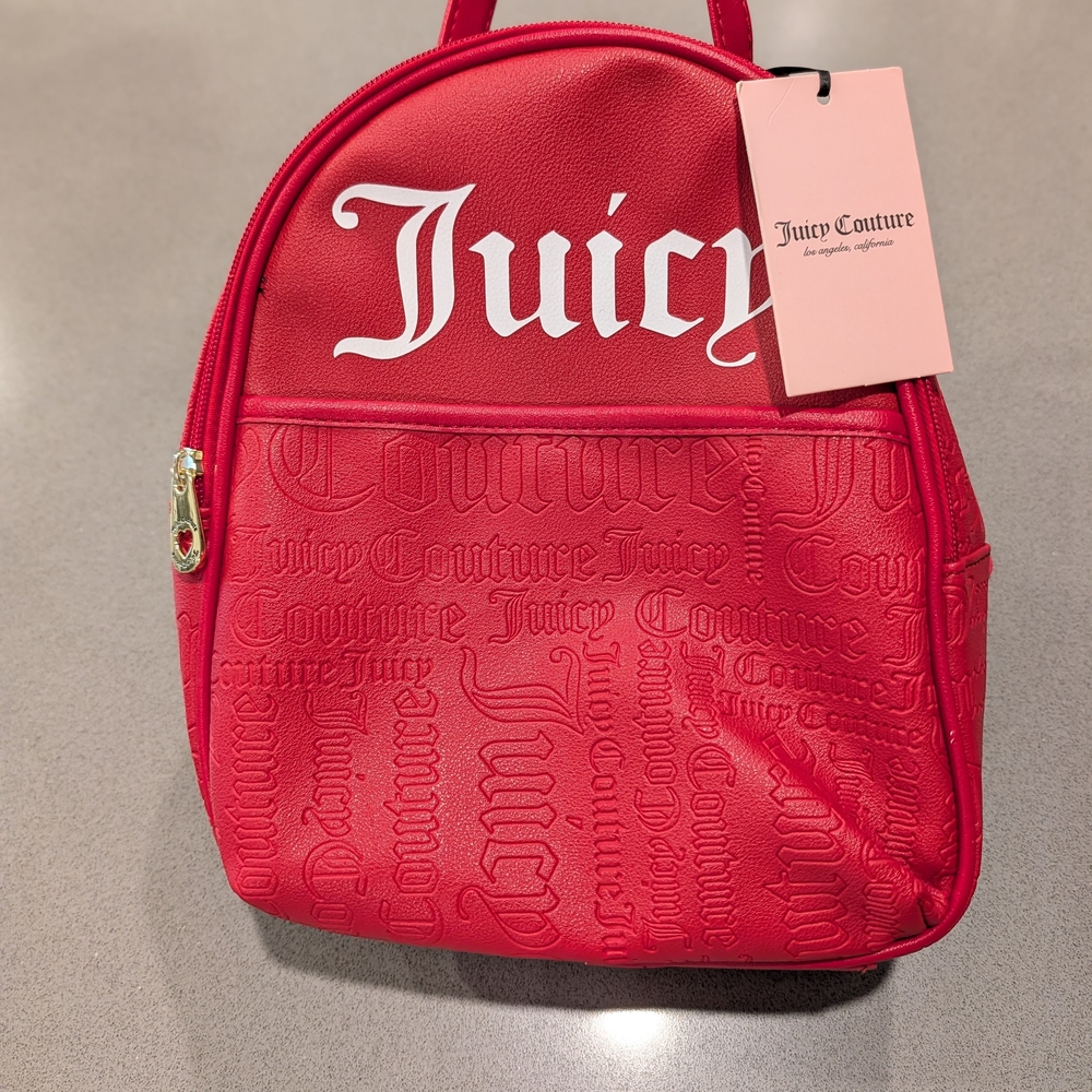 Juicy Couture Bold Red Backpack